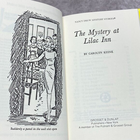 Nancy Drew Mystery Stories Set Of 6 Books Carolyn Keene Grosset & Dunlap - Picture 8 of 12